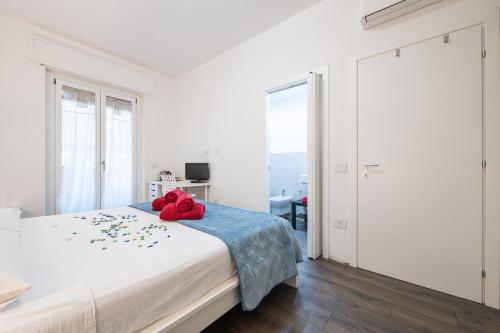 Postel nebo postele na pokoji v ubytování Casa Prati