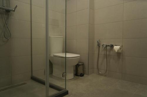 Un baño de Eikon Apartments Abastumani