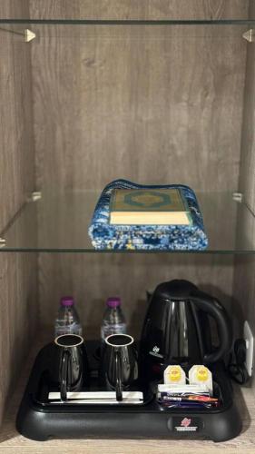Dapur atau dapur kecil di Alayam Elite Hotel