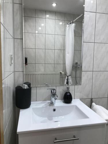 Ένα μπάνιο στο Haus Silvia