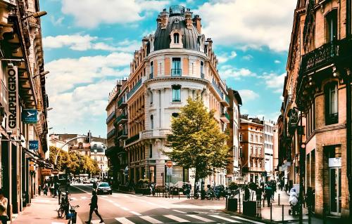 Au cœur de Toulouse Appartement coloré
