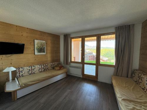 Appartement skis aux pieds pour 6 pers avec balcon