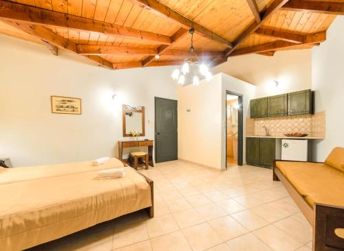 Cama o camas de una habitación en Harmony Hotel