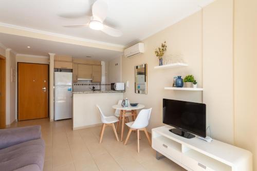 Køkken eller tekøkken på AT Zalamera Beach