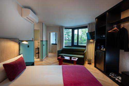 Katil atau katil-katil dalam bilik di The Oliver Apartamentos