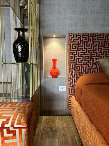 Ένα ή περισσότερα κρεβάτια σε δωμάτιο στο Portrait Luxury Loft