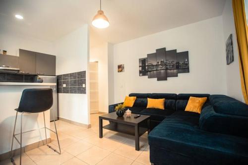 Kuchyň nebo kuchyňský kout v ubytování Le refuge - T2 Proximité LDLC Groupama Stadium