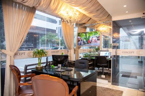 Χώρος καθιστικού στο Concept Hotel Flat