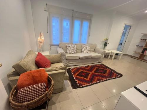 Amplio y cómodo apartamento en el centro