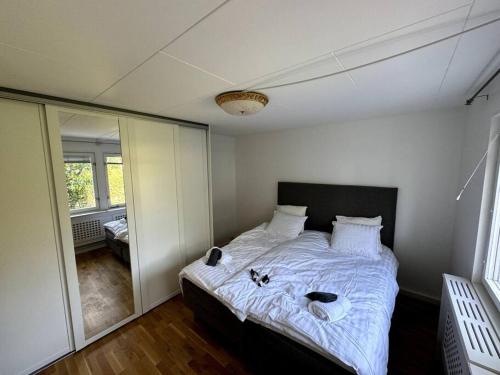 Postel nebo postele na pokoji v ubytování Moderna Villa