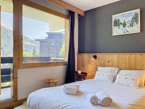 Studio rénové au pied des pistes avec balcon et Wi-Fi