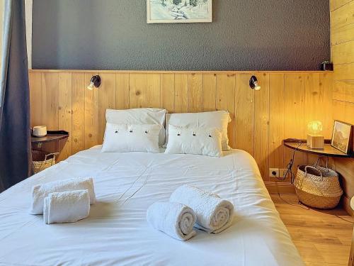 Studio rénové au pied des pistes avec balcon et Wi-Fi