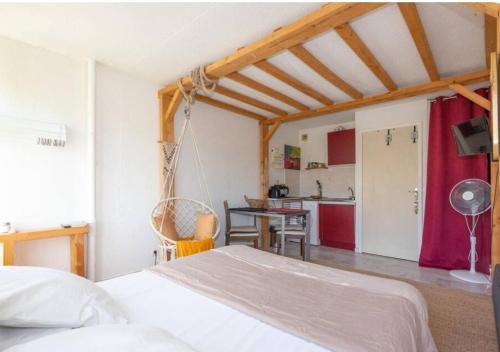 Køkken eller tekøkken på Studio L'air marin