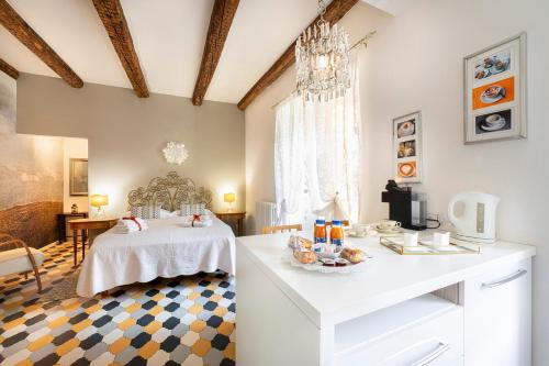 Cama o camas de una habitación en Residence Briona