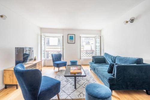 Apt moderne rénové et spacieux, au cœur de Paris