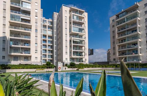 Modern Basia apartment with sea views