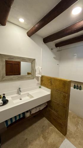 Ванная комната в Santa Sofia Casa Boutique