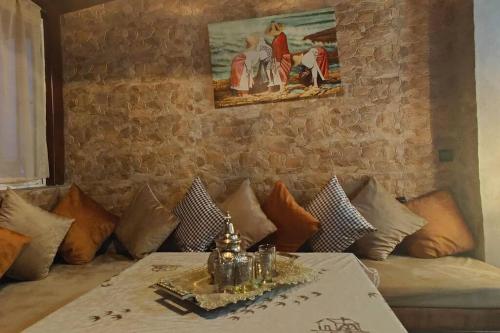 Χώρος καθιστικού στο PANORAMIC Terrace View Skyline City Center Tangier