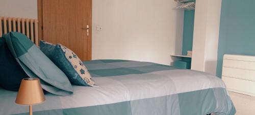 Letto o letti in una camera di Casa Giardino