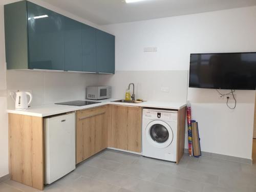 Dapur atau dapur kecil di Studio In the Centre of the city