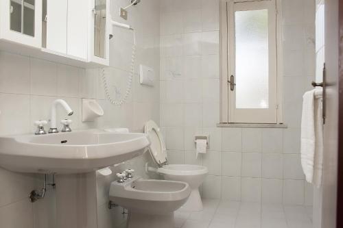 Phòng tắm tại Residence Domus Cilento