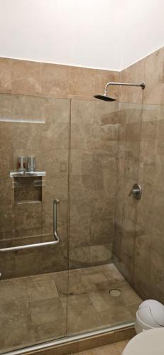 Koupelna v ubytování Nonó Hotel
