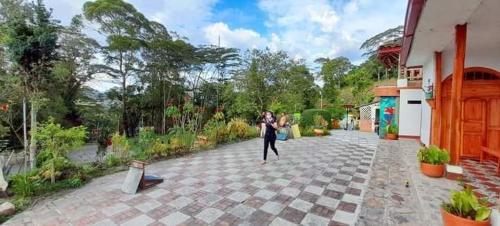 Κήπος έξω από το Finca de Recreación y Descanso La Argentinita