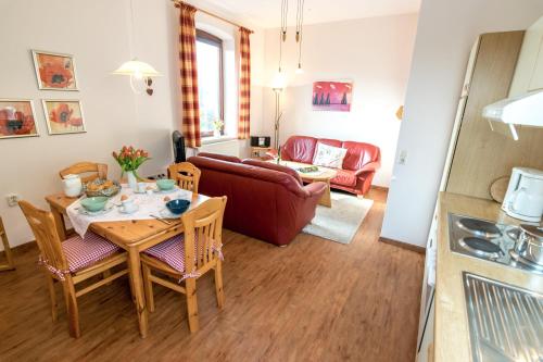 Posezení v ubytování Mohnblume