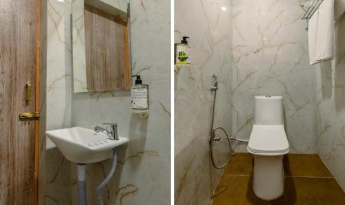 Ein Badezimmer in der Unterkunft Treebo Seventh Heaven Kukatpally