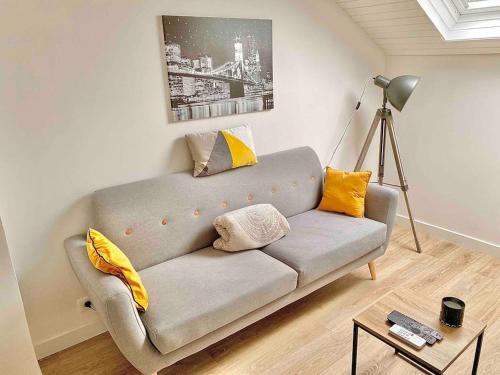 Χώρος καθιστικού στο L appartement du Fayé