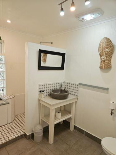 Koupelna v ubytování Stannards Guest Lodge 4 Star B&B, Knysna