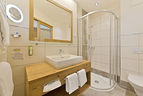 Ванна кімната в Hotel Kristall