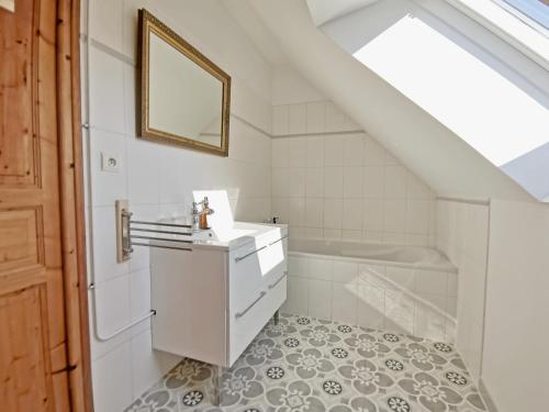 Koupelna v ubytování Charmant gîte cosy en Normandie