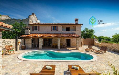 Villa Milica for 6 people in central Istria - pet friendly eco house with private pool