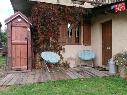 Studio en rez de chaussée, avec jardin partagé.