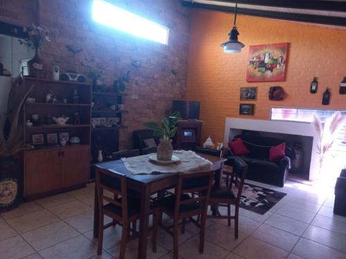 Ruang duduk di Quinta ,rincón ,santa fe