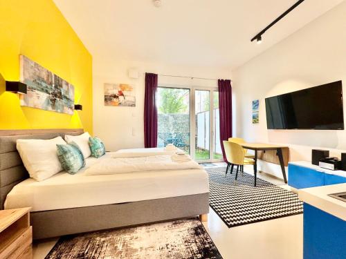 Möblierte Wohnung mit Terrasse