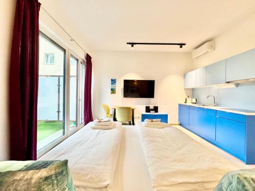 Möblierte Wohnung mit Terrasse