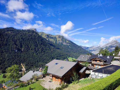 Studio cosy pour 3 avec balcon et parking à Châtel
