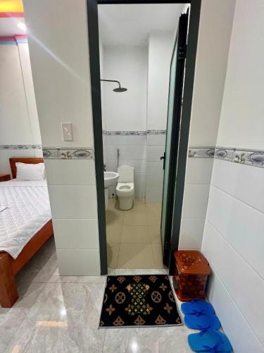 Koupelna v ubytování Hotel Ngô Tình