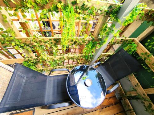 Χώρος καθιστικού στο Apartamentos Principe
