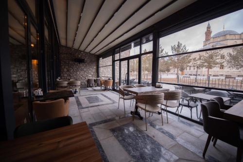 Posezení v ubytování AHISKA PALAS OTEL