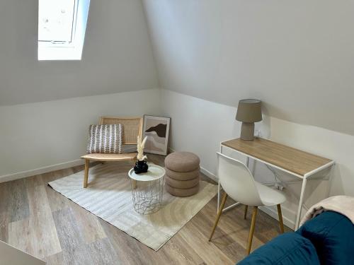 Photo de la galerie de l'établissement La Gargouille - 2 Personnes - Vue Cathedrale, au Mans