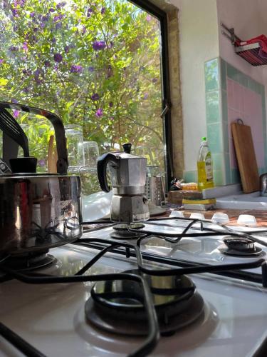 Η κουζίνα ή μικρή κουζίνα στο Podere Il Sodo