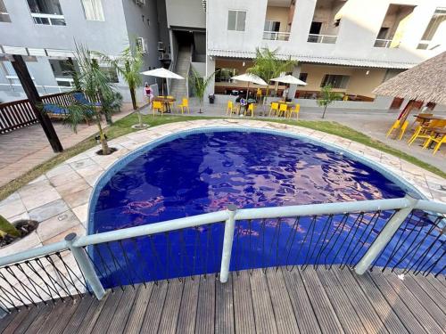 Πισίνα στο ή κοντά στο Flat 2 Suítes, piscina e churrasqueira em Alter