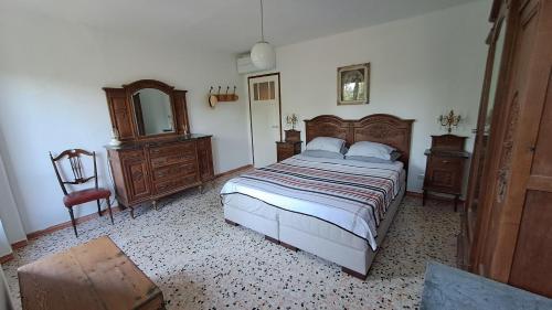 Postel nebo postele na pokoji v ubytování Casa Magica