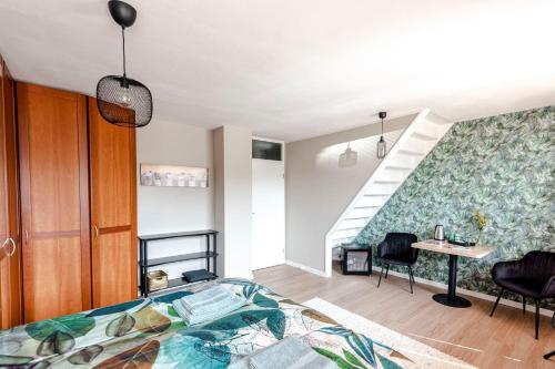 Χώρος καθιστικού στο B&B De Ranck