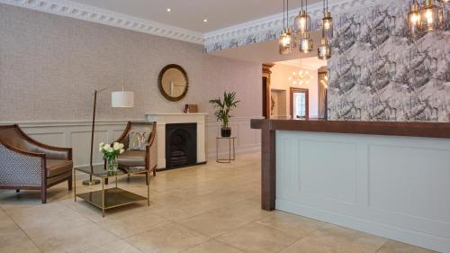 Et opholdsområde på Fraser Suites Edinburgh