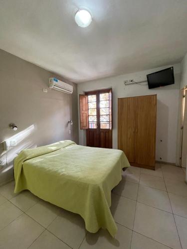 Ένα ή περισσότερα κρεβάτια σε δωμάτιο στο Ámbar apart hotel