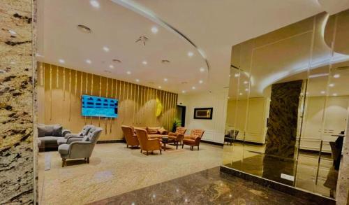 Χώρος καθιστικού στο Jakarta hotel